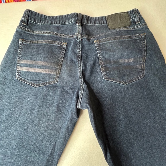 Five Four Mens Size 34 "Huron RLX" Straight Denim Jeans Pants Racing Stripes - Picture 6 of 13